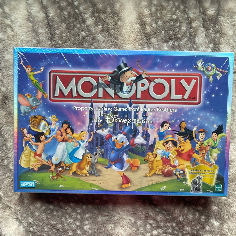 Mint, Rare-Sealed NIB 2001 Monopoly The Disney Edition board game-collectible